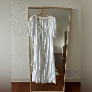 Reformation white dress